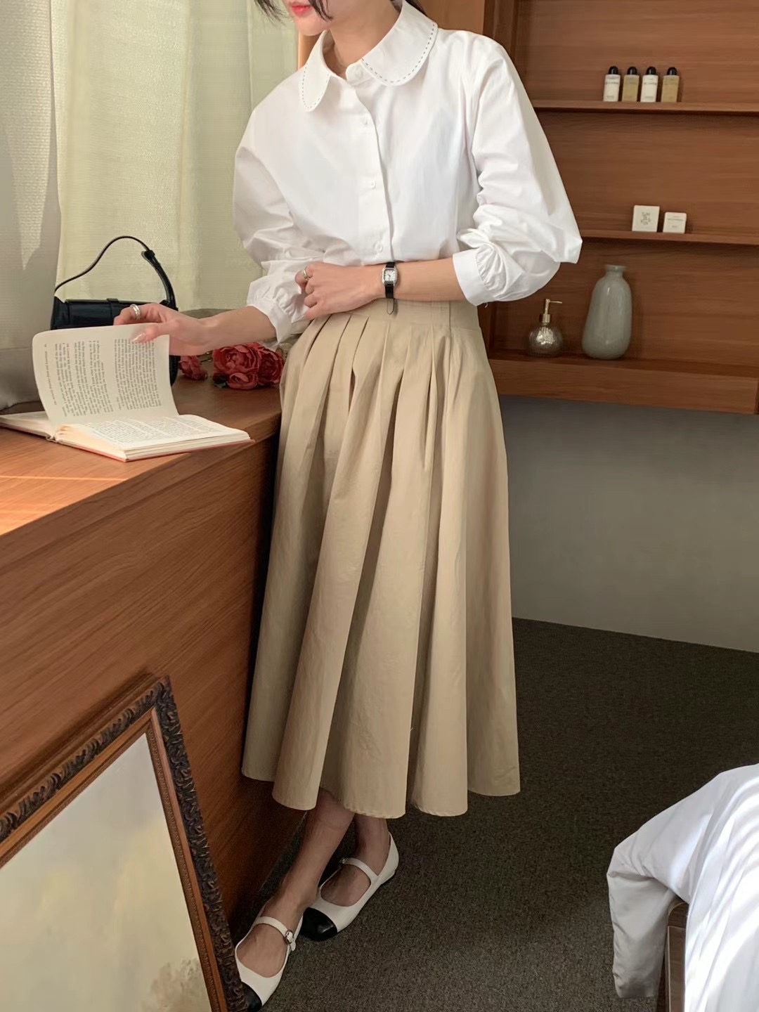 JOURNAL韓國直郵㊣東大門實拍女裝新品人氣25春夏推薦熱賣長裙JOURNAL長裙