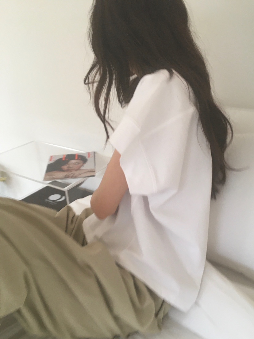 BLEECKER韓國直郵㊣東大門實拍女裝新款熱賣時尚25春夏休閑T恤BLEECKERT恤