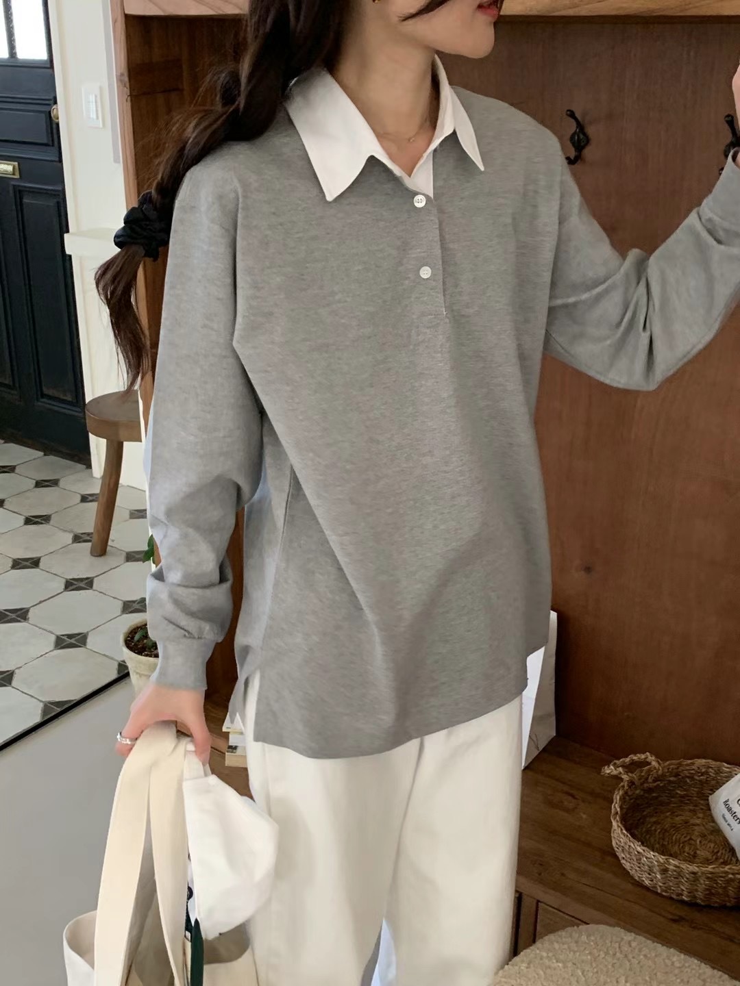 JOURNAL韓國直郵㊣女裝新款25春夏休閑熱賣人氣時尚推薦衛衣JOURNAL衛衣圖色3
