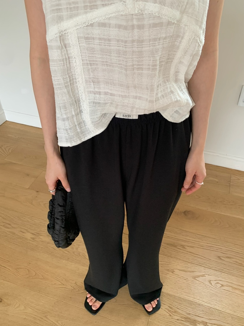 BLEECKER韓國㊣直郵東大門代購女裝新款25春夏人氣熱賣休閑褲BLEECKER休閑褲
