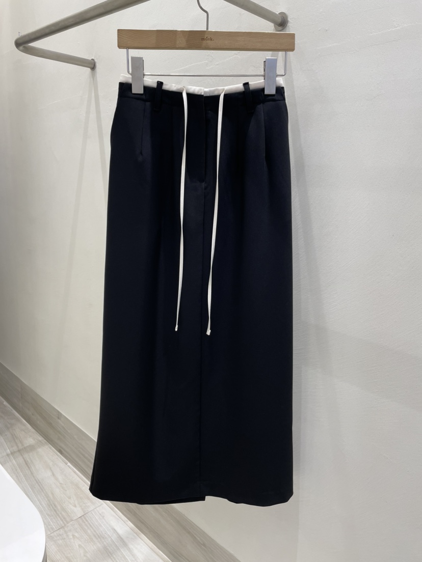 MUSK韓國㊣直郵東大門代購女裝新品25春夏休閑推薦時尚長裙MUSK長裙圖色2