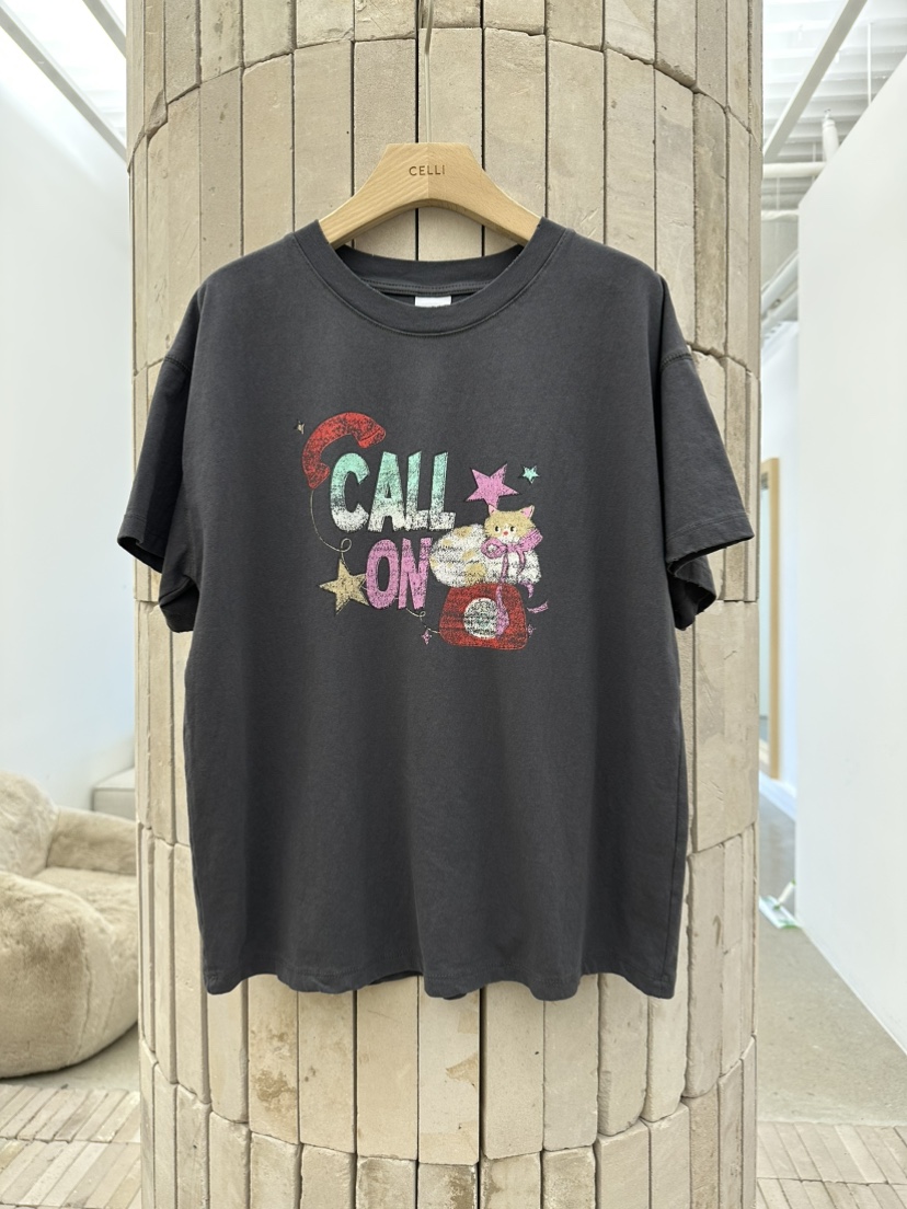 CELLI韓國㊣直郵東大門代購女裝新品休閑人氣時尚推薦熱賣T恤CELLIT恤圖色2