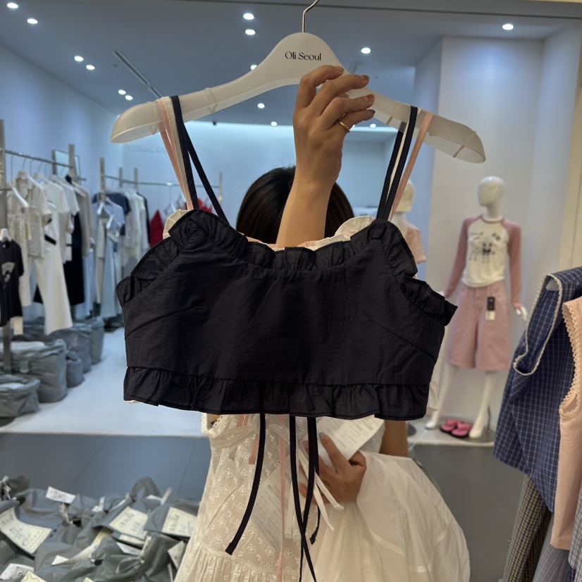 OLI SEOUL東大門實拍女士新品人氣時尚職業休閑25春夏吊帶背心OLI SEOUL吊帶/背心圖色5