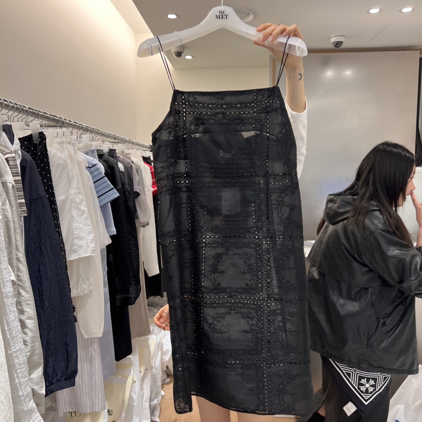 MEET ME韓國直郵女裝新品職業25春夏時尚熱賣人氣真品連衣裙MEET ME連衣裙圖色2
