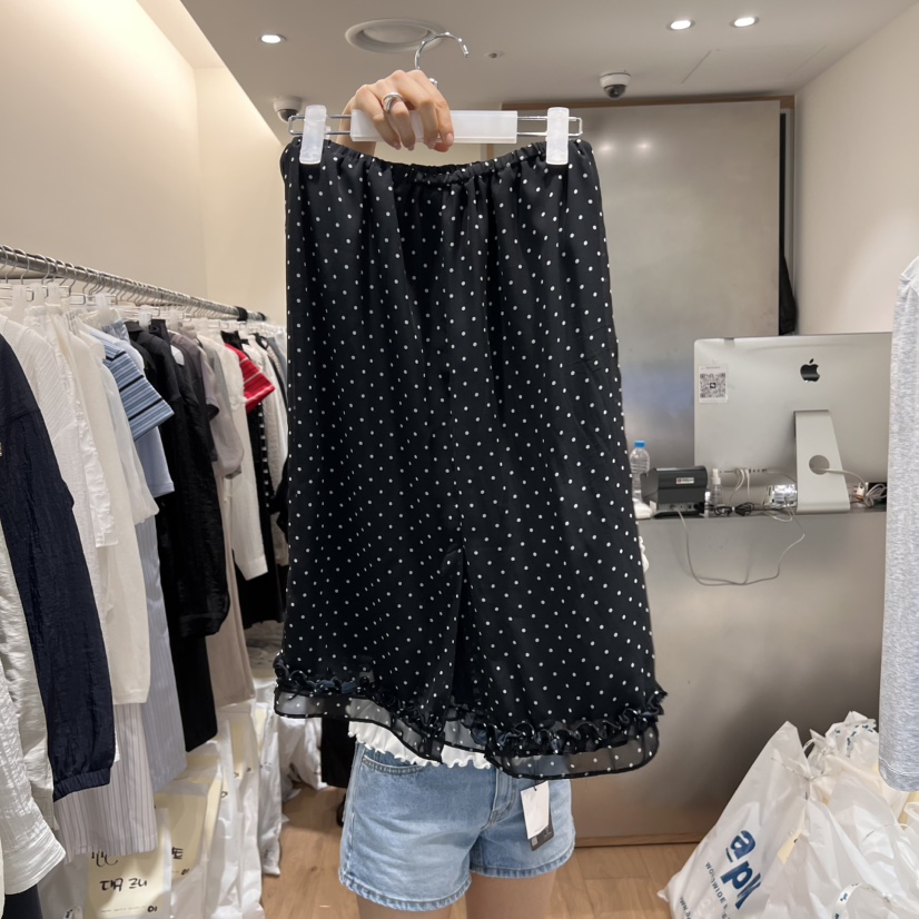 MEET ME東大門代購女士新品人氣真品推薦25春夏半身裙中短裙MEET ME半身裙/中短裙