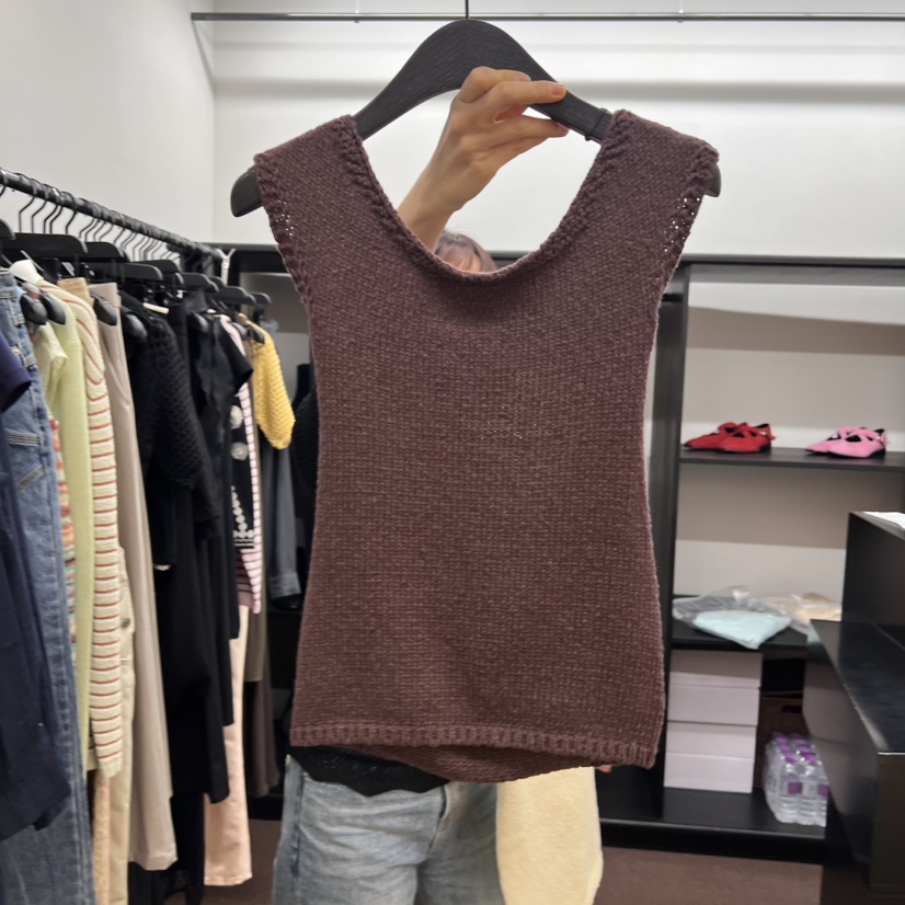 UNANSWERED-MYSTERY東大門實拍女士新品真品熱賣推薦吊帶背心UNANSWERED/MYSTERY吊帶/背心圖色3