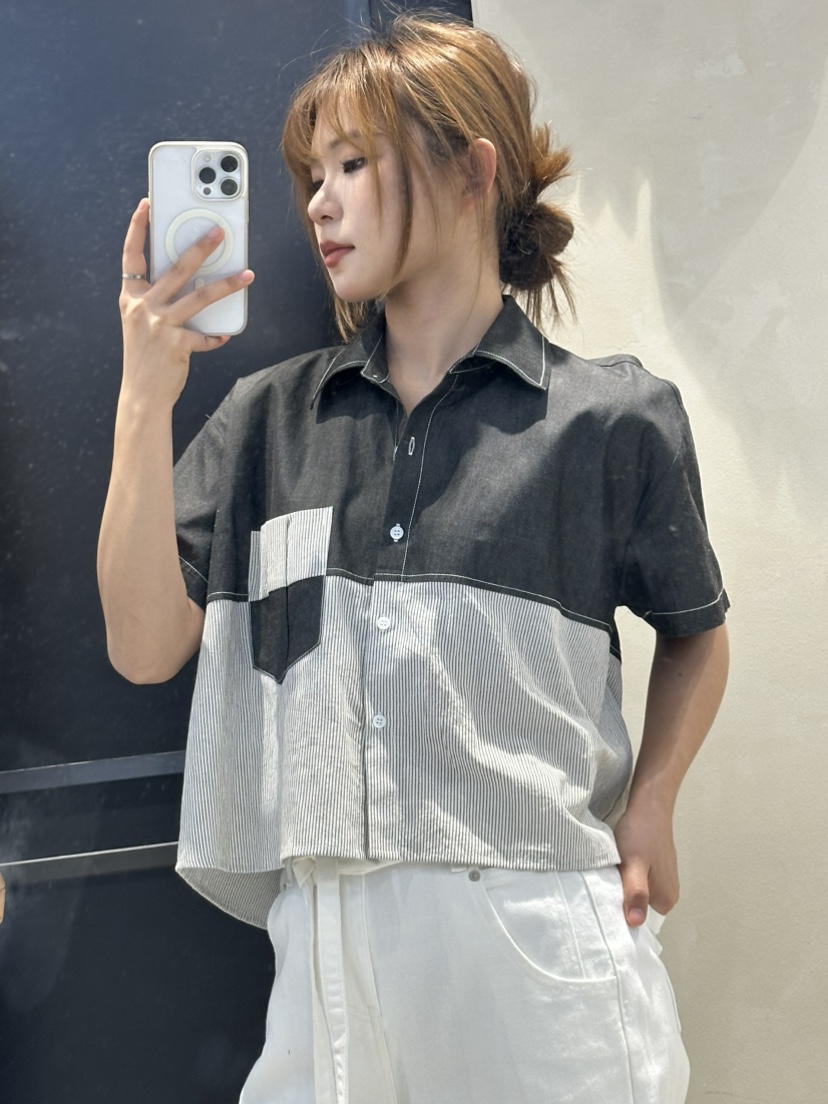 MILLIMETER韓國直郵㊣東大門實拍女裝新品人氣熱賣襯衫蕾絲衫MILLIMETER襯衫/蕾絲衫