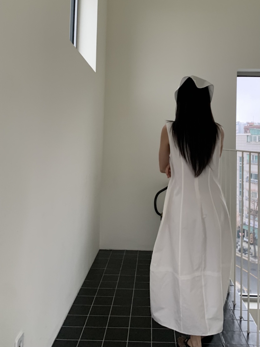 MURMUR韓國㊣直郵東大門代購女裝新款時尚休閑連衣裙含圍巾MURMUR連衣裙