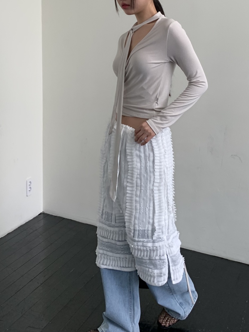 MURMUR韓國直郵㊣東大門實拍女裝新款時尚熱賣半身裙中短裙MURMUR半身裙/中短裙