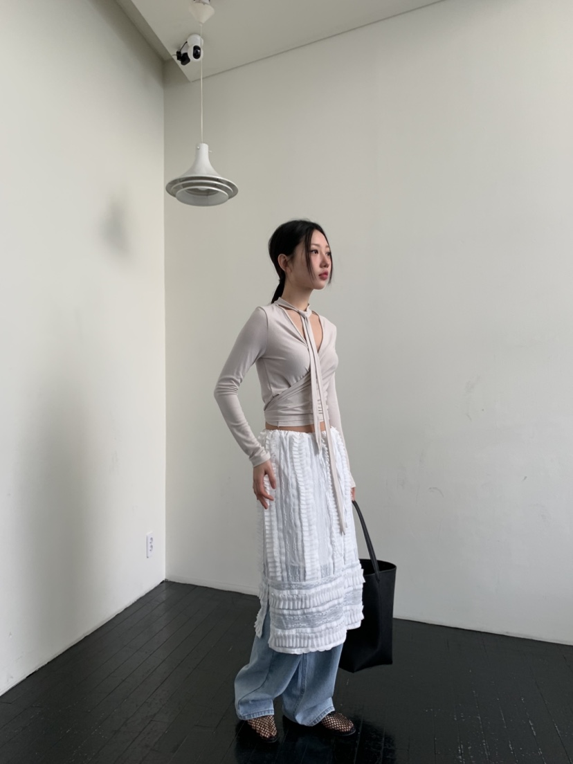 MURMUR韓國直郵㊣東大門實拍女裝新款時尚熱賣半身裙中短裙MURMUR半身裙/中短裙