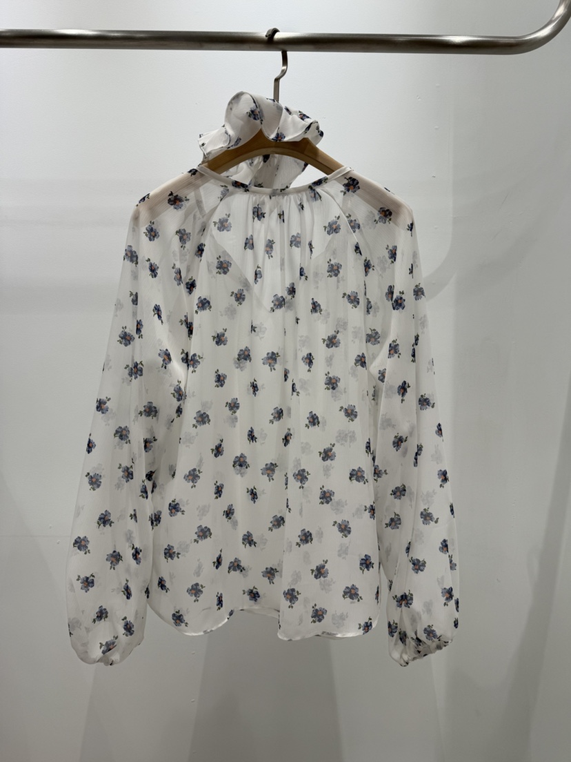 DAISY韓國直郵㊣東大門實拍女裝新品休閑25春夏時尚襯衫蕾絲衫DAISY襯衫/蕾絲衫