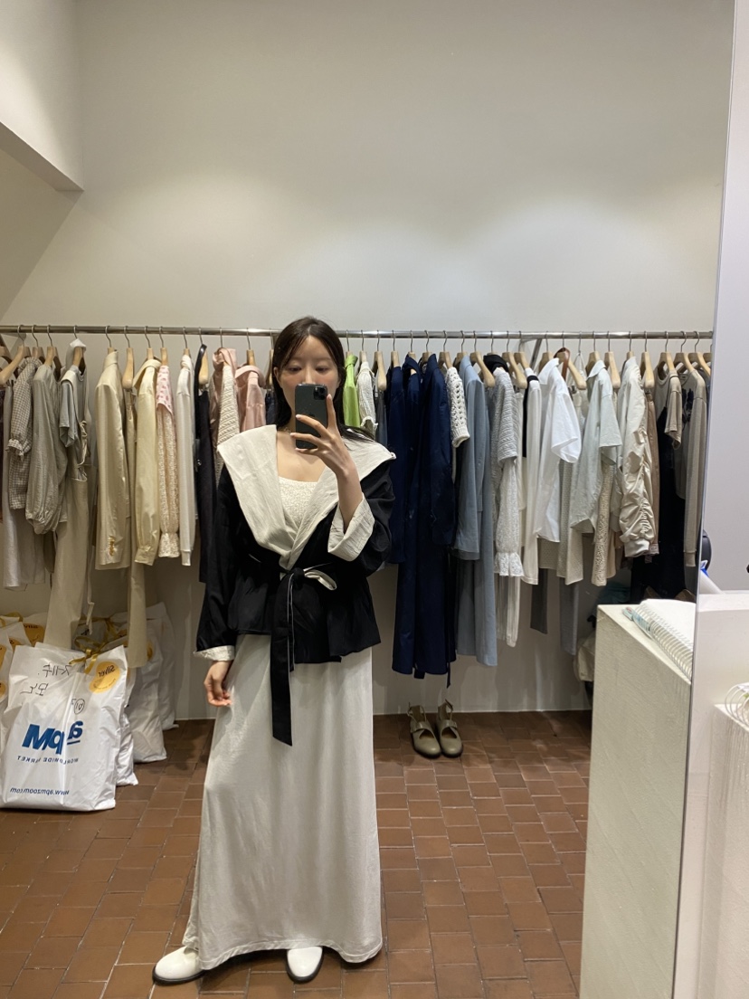 SILVER直郵韓國代購㊣女裝新品休閑熱賣推薦時尚夾克含腰帶SILVER夾克