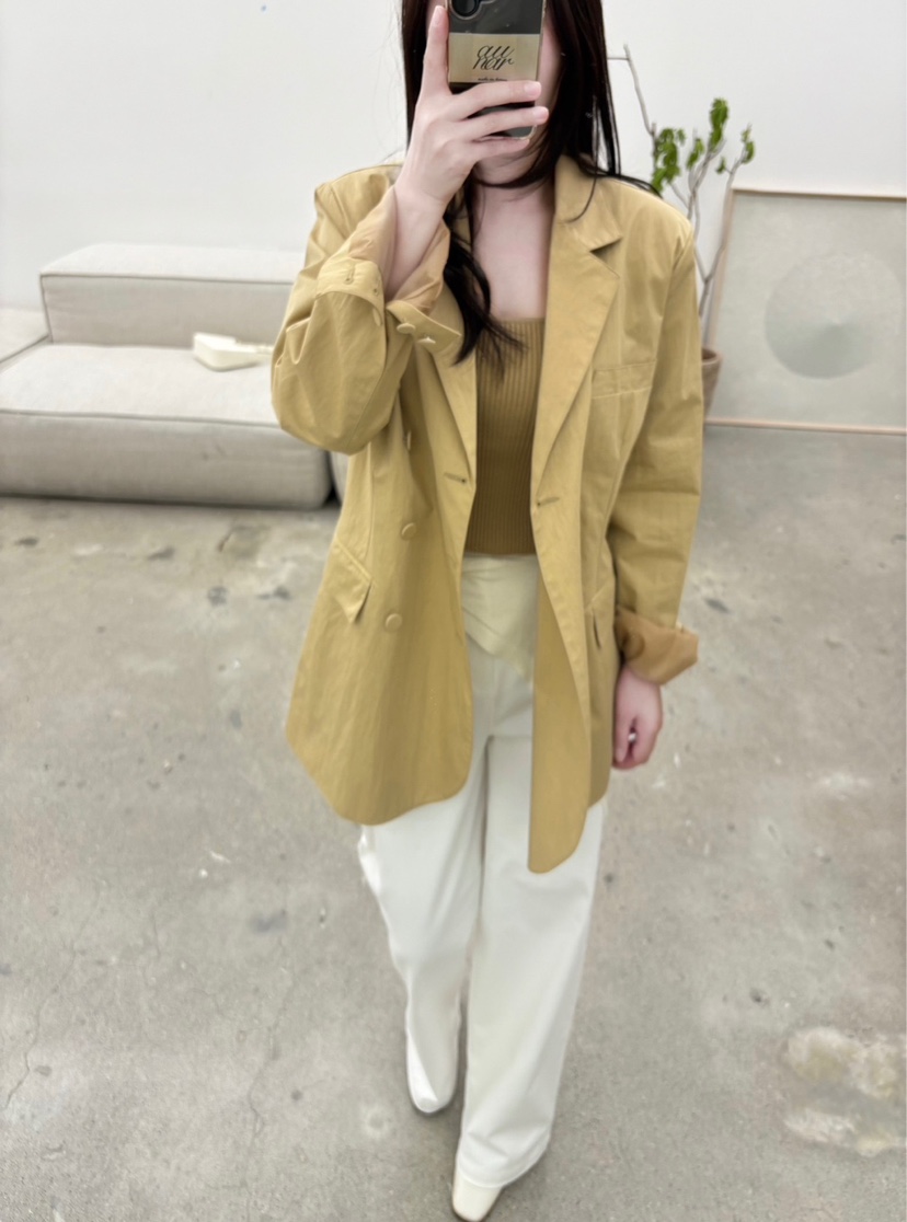 2BOTTLE直郵韓國代購㊣女裝新品人氣推薦熱賣休閑25春夏夾克打折2BOTTLE夾克