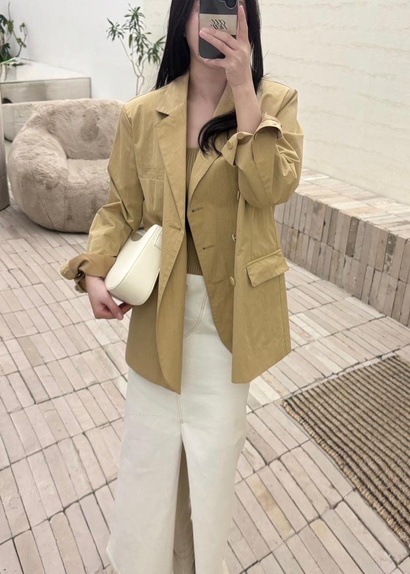 2BOTTLE直郵韓國代購㊣女裝新品人氣推薦熱賣休閑25春夏夾克打折2BOTTLE夾克