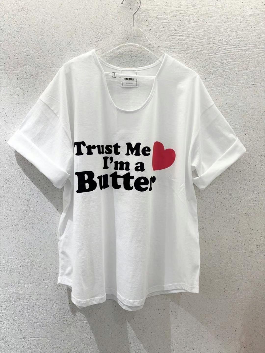 CHOCO CARAMEL韓國㊣直郵東大門代購女裝新品25春夏推薦T恤CHOCO CARAMELT恤