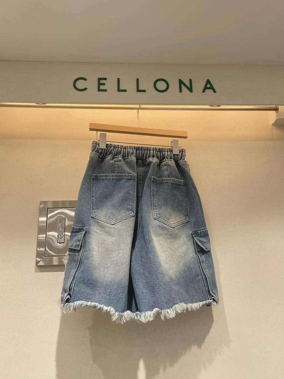 CELLONA韓國直郵㊣女裝新品人氣25春夏熱賣時尚休閑推薦短褲CELLONA短褲