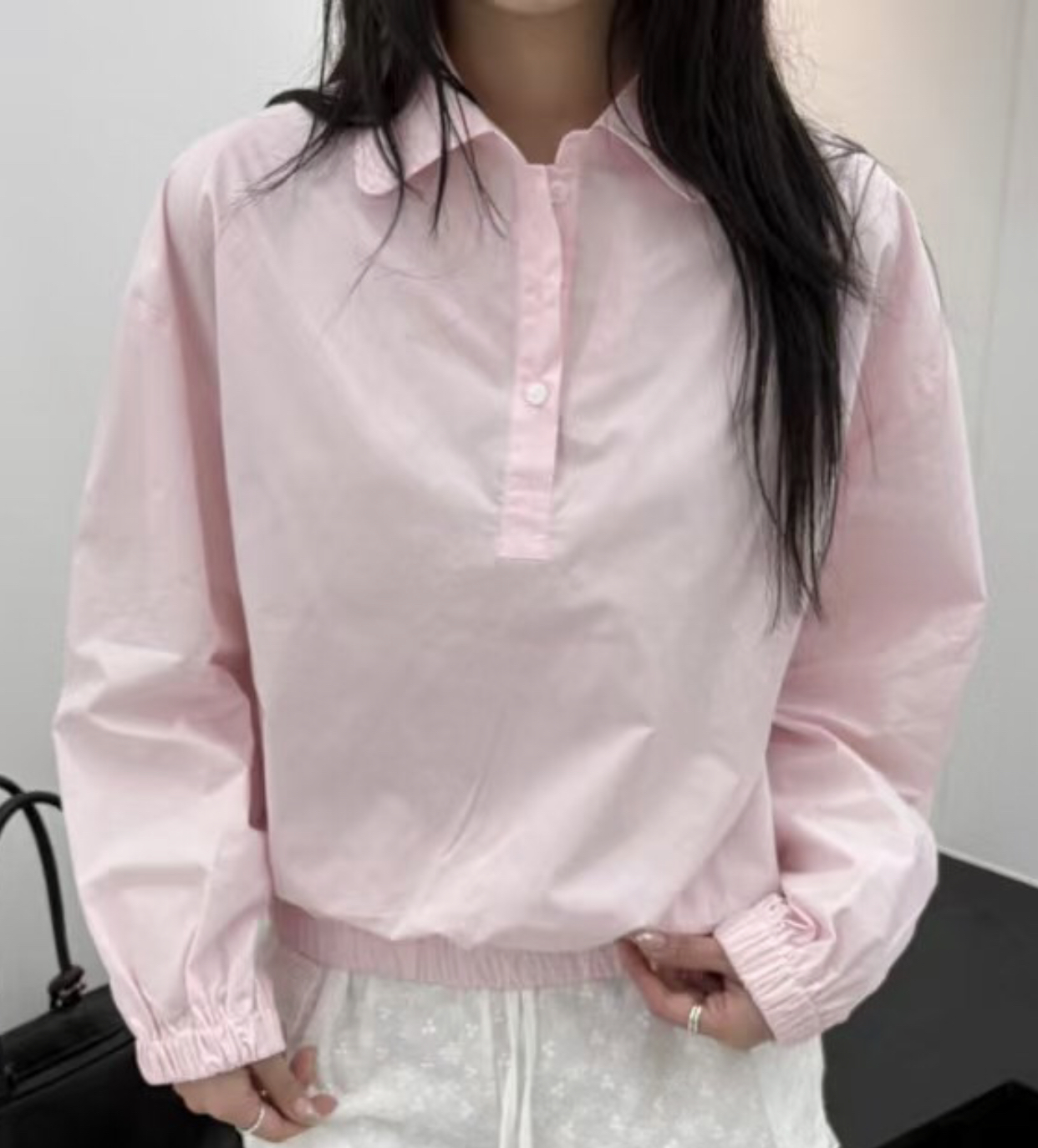 BRILLIANT韓國㊣直郵東大門代購女裝新品推薦時尚襯衫蕾絲衫BRILLIANT襯衫/蕾絲衫圖色2