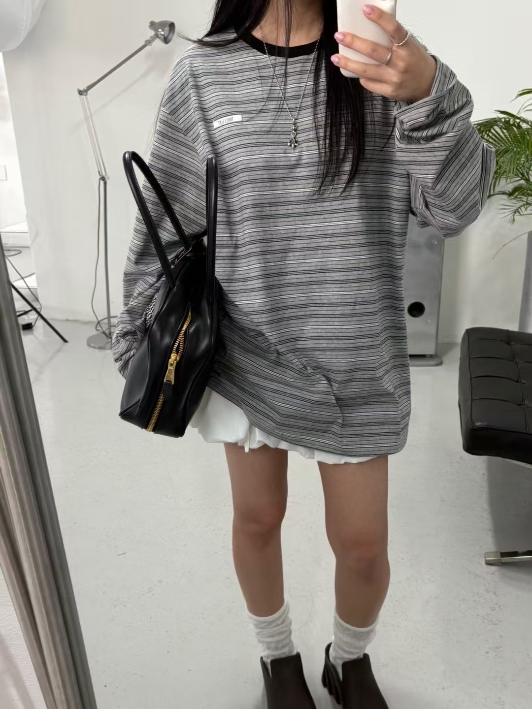 BRILLIANT直郵韓國代購㊣女裝新款推薦熱賣時尚休閑25春夏衛衣BRILLIANT衛衣