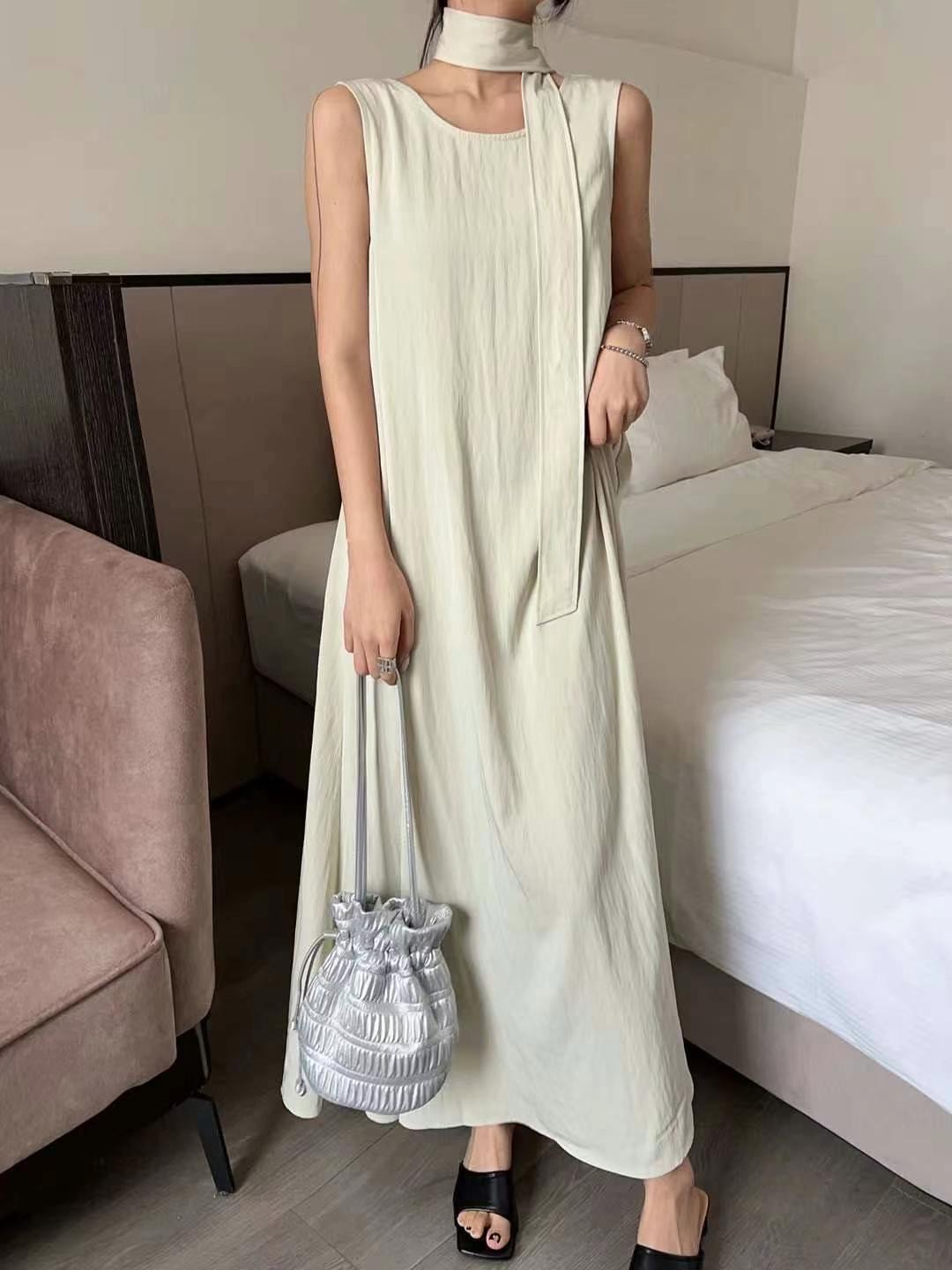 CELLONA直郵韓國代購㊣女裝新款推薦熱賣休閑連衣裙含腰帶雙面CELLONA連衣裙