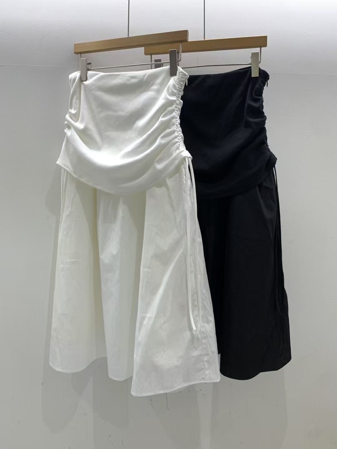 A LIKE韓國㊣直郵東大門代購女裝新款25春夏半身裙中短裙喇叭A LIKE半身裙/中短裙