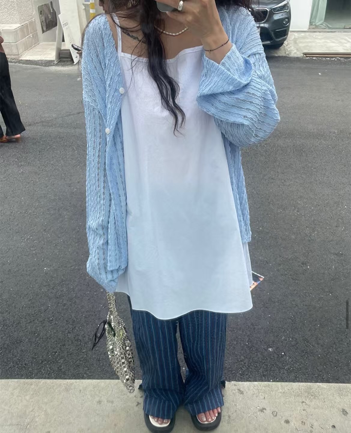 HAY-OT韓國直郵㊣女裝新品時尚推薦人氣熱賣25春夏休閑針織衫HAY針織衫