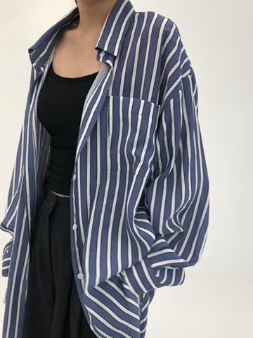 HAY-OT韓國㊣直郵東大門代購女裝新款人氣時尚25春夏襯衫蕾絲衫HAY襯衫/蕾絲衫
