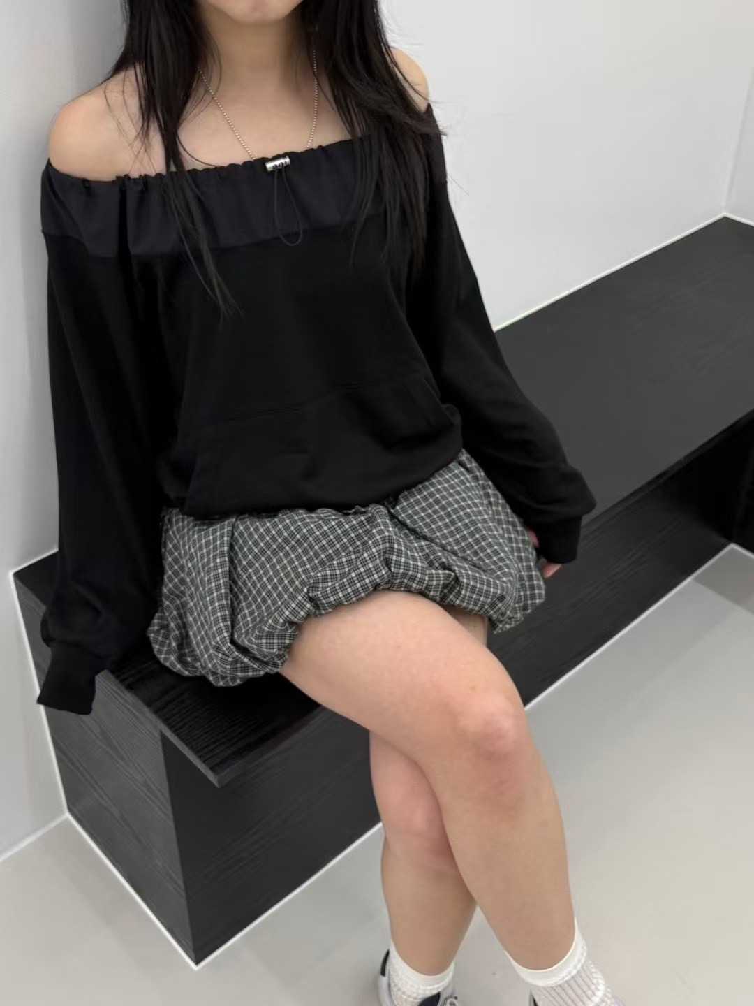 BRILLIANT韓國直郵㊣東大門實拍女裝新款休閑推薦襯衫蕾絲衫BRILLIANT襯衫/蕾絲衫