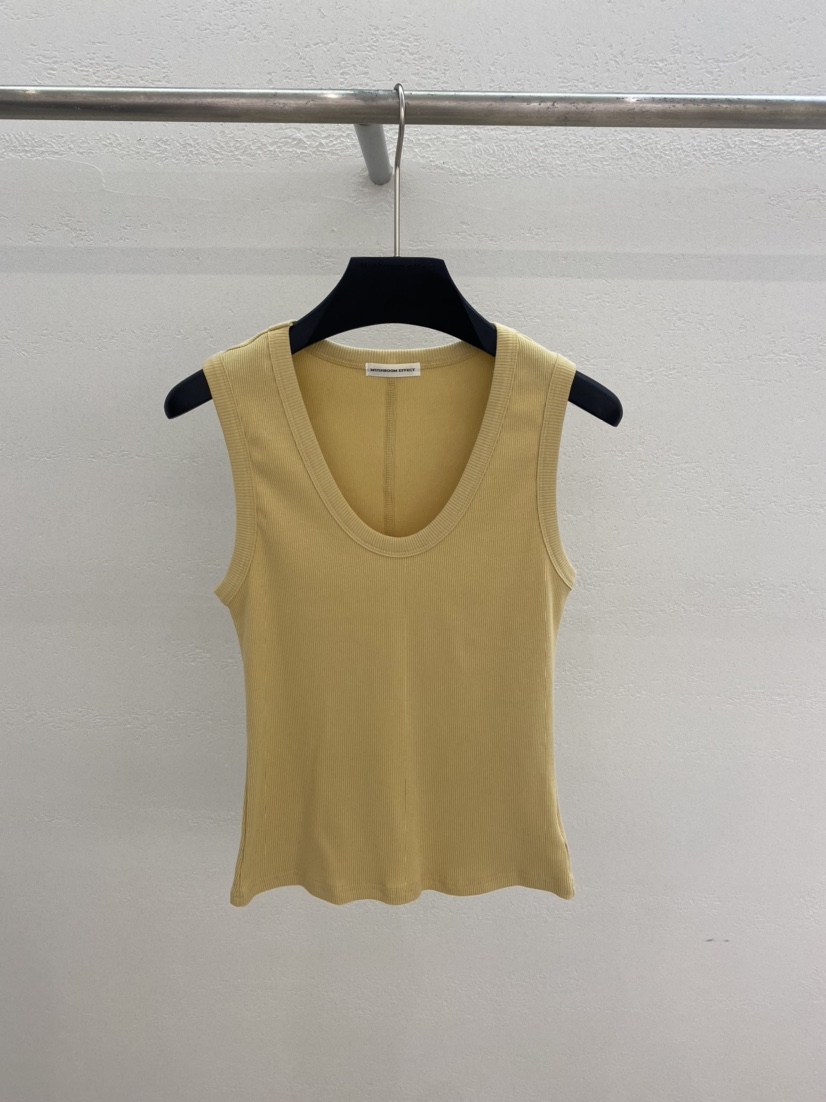 MUSHROOM EFFECT韓國直郵㊣東大門實拍女裝新品休閑吊帶背心MUSHROOM EFFECT吊帶/背心圖色2