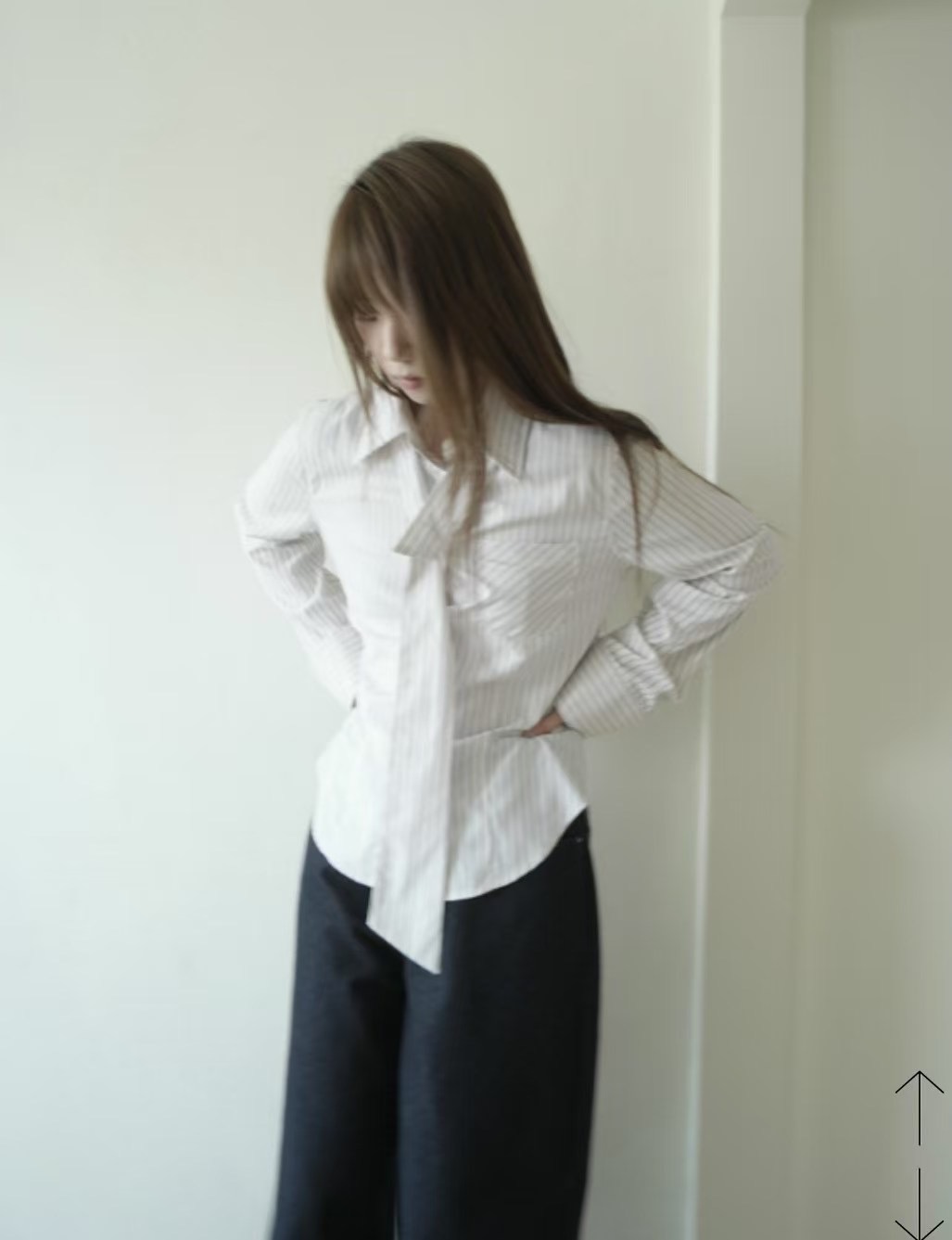 A LIKE直郵韓國代購㊣女裝新品休閑推薦25春夏熱賣襯衫蕾絲衫A LIKE襯衫/蕾絲衫