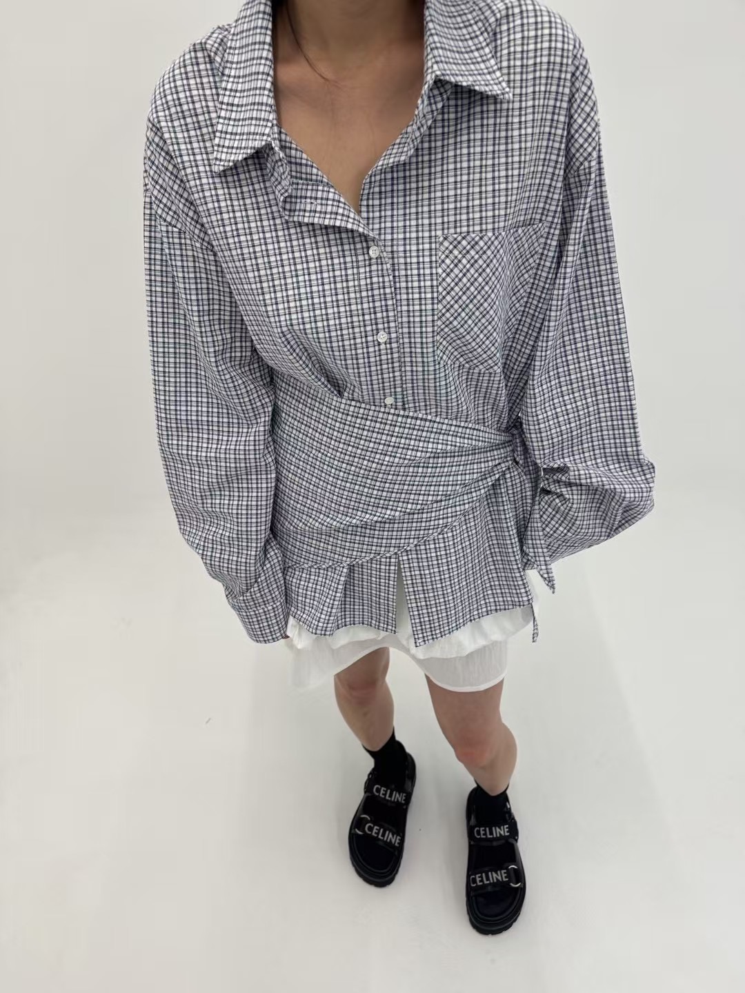 HAY-OT直郵韓國代購㊣女裝新品熱賣時尚人氣休閑套裝兩件套HAY套裝