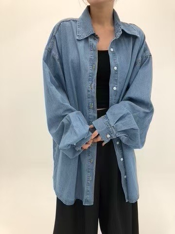 HAY-OT韓國直郵㊣東大門實拍女裝新款人氣25春夏襯衫蕾絲衫HAY襯衫/蕾絲衫
