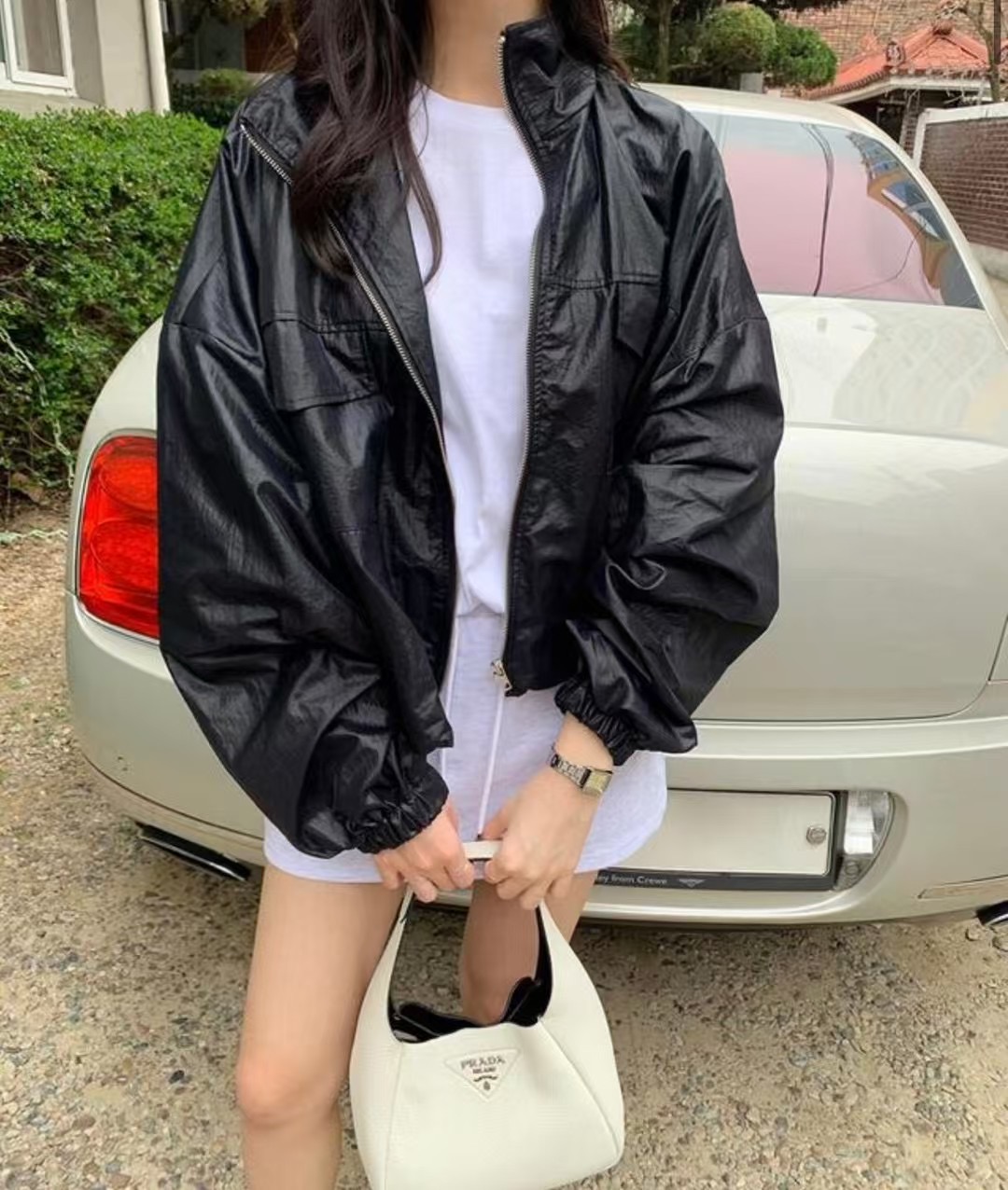 HAY-OT韓國直郵㊣女裝新款時尚推薦25春夏熱賣休閑人氣夾克HAY夾克圖色3