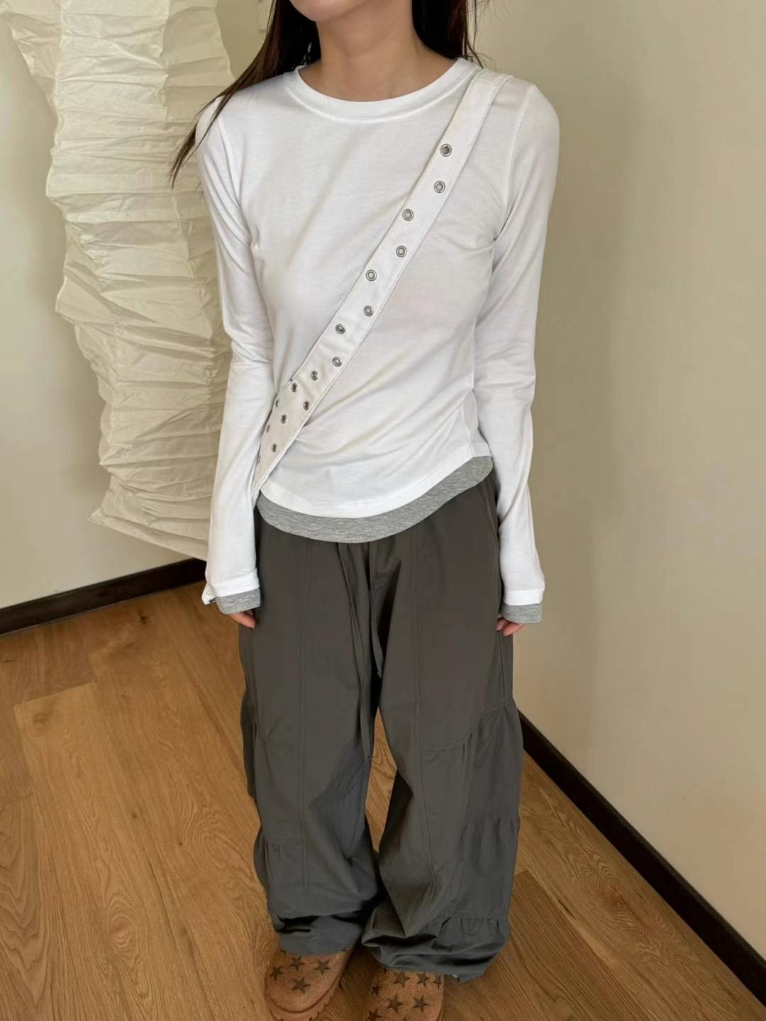 OURSTUDIO韓國直郵㊣東大門實拍女裝新款休閑人氣推薦休閑褲OURSTUDIO休閑褲