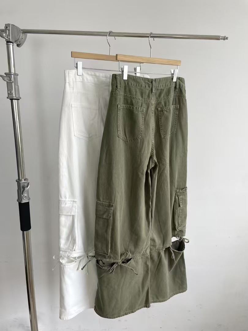 SAEBYEOK韓國直郵㊣東大門實拍女裝新款25春夏人氣熱賣休閑褲SAEBYEOK休閑褲