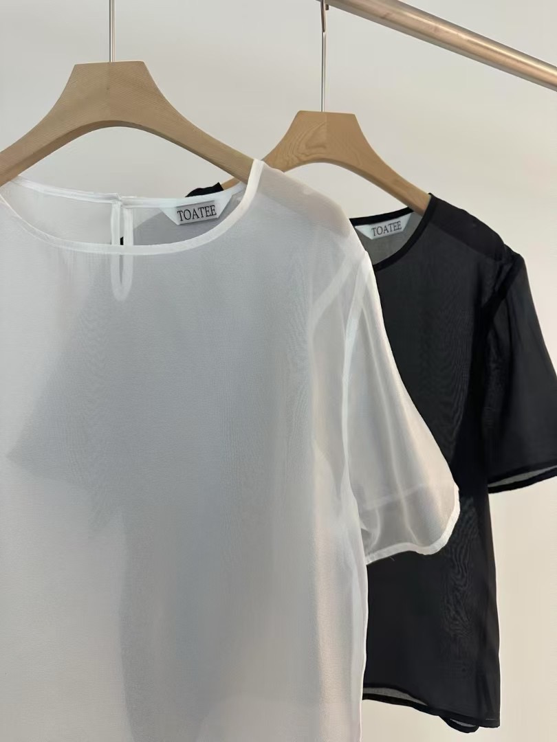 TOATEE韓國直郵㊣東大門實拍女裝新品25春夏人氣襯衫蕾絲衫TOATEE襯衫/蕾絲衫