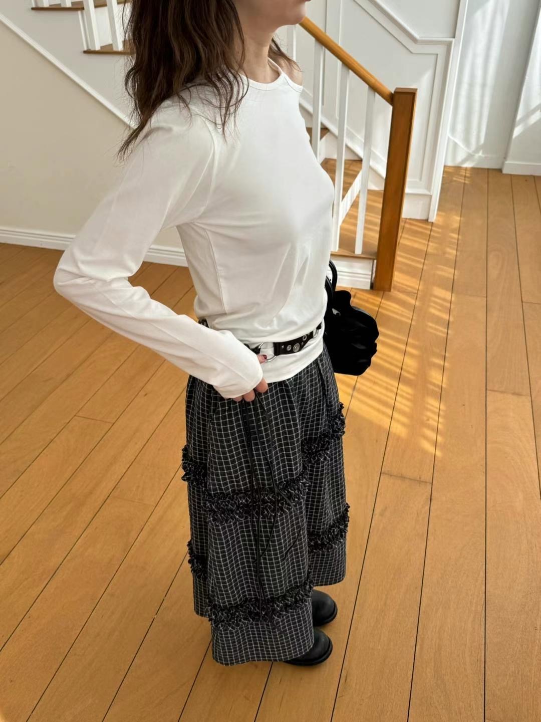 OURSTUDIO直郵韓國代購㊣女裝新品人氣時尚推薦熱賣長袖T恤OURSTUDIO長袖T恤