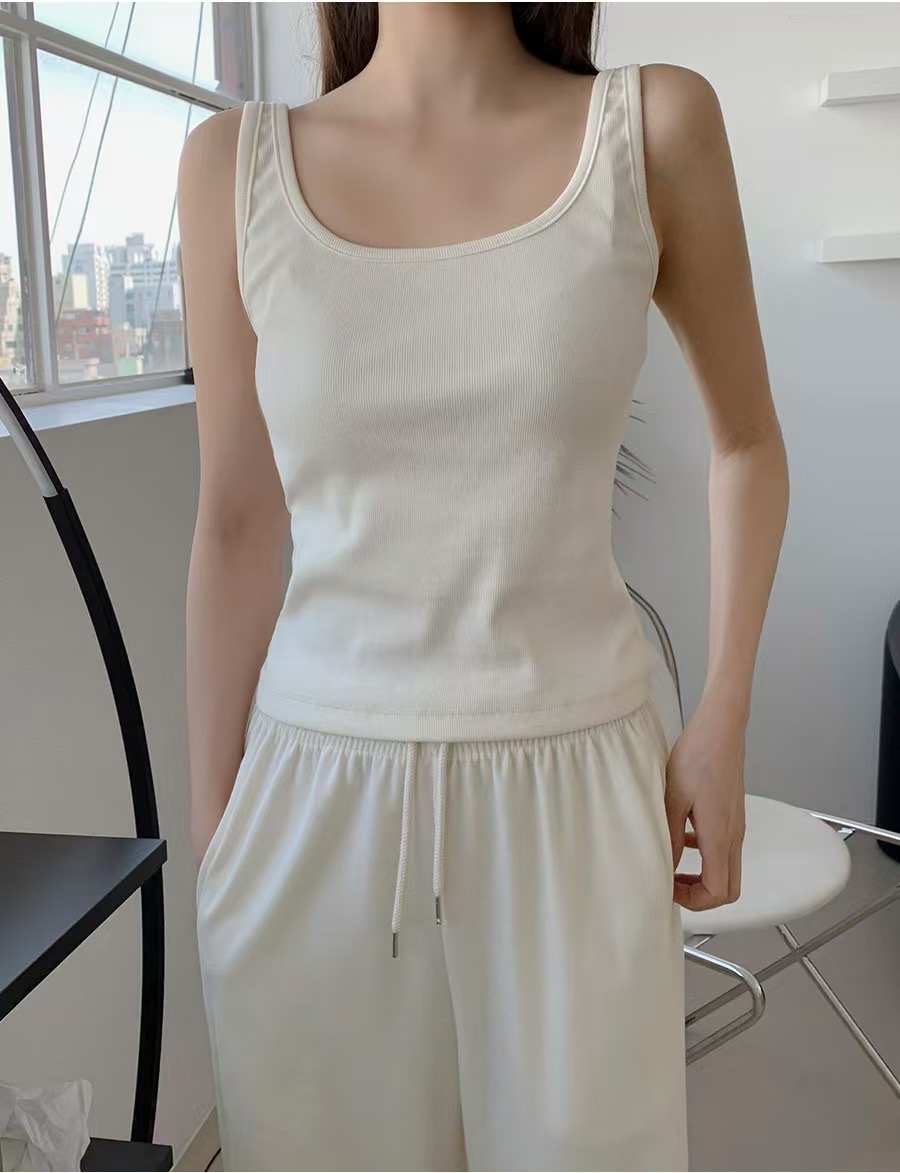 TOATEE直郵韓國代購㊣女裝新款人氣熱賣休閑推薦25春夏吊帶背心TOATEE吊帶/背心