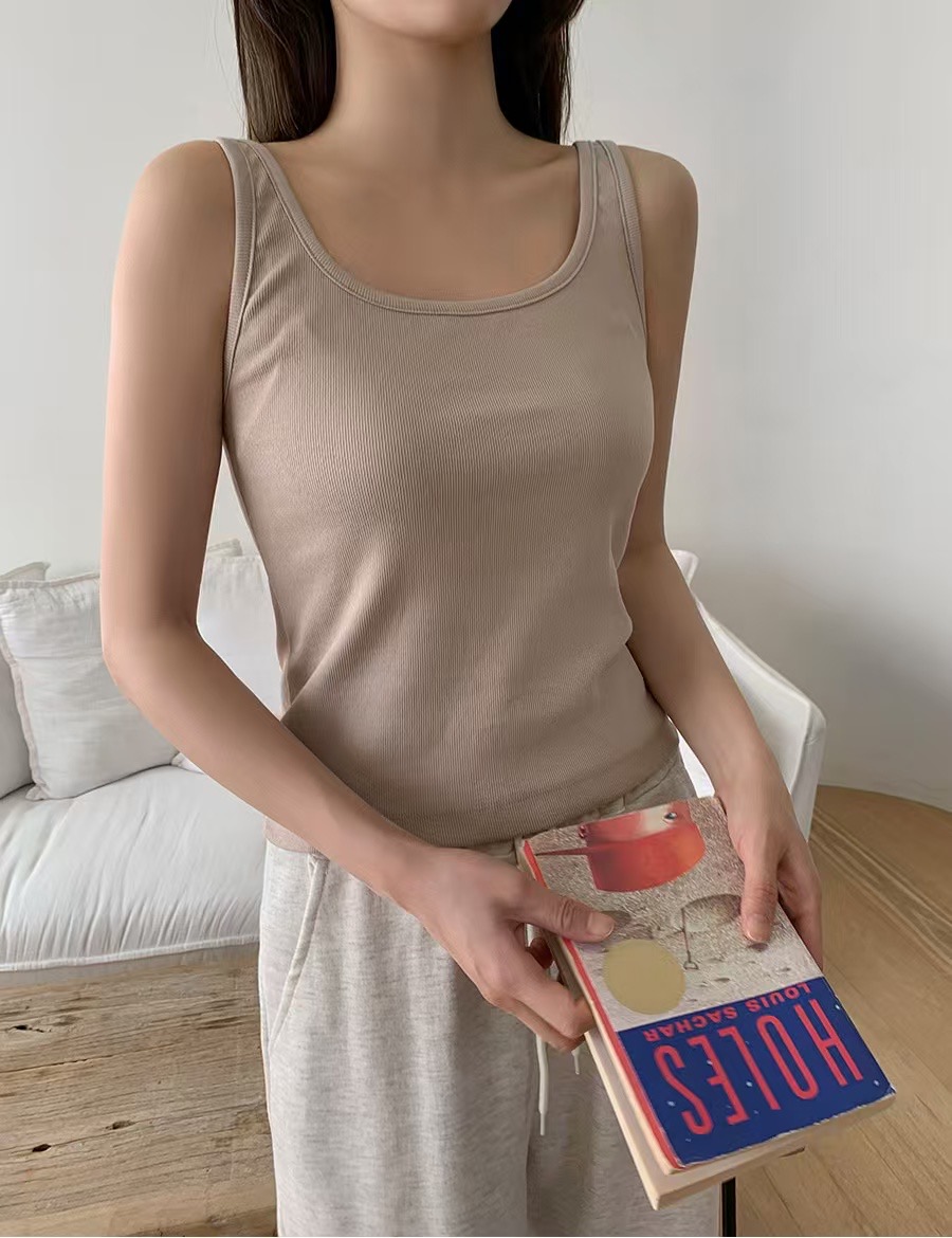 TOATEE直郵韓國代購㊣女裝新款人氣熱賣休閑推薦25春夏吊帶背心TOATEE吊帶/背心