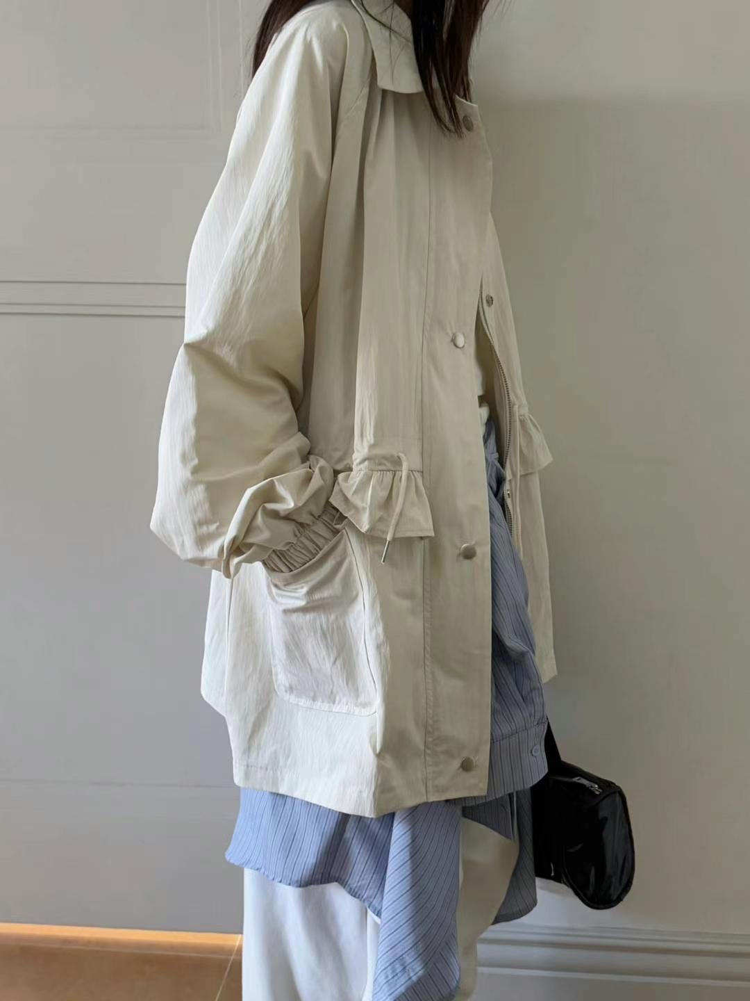 OURSTUDIO韓國㊣直郵東大門代購女裝新品25春夏推薦時尚夾克OURSTUDIO夾克