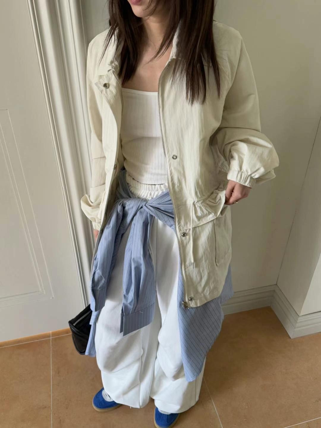 OURSTUDIO韓國㊣直郵東大門代購女裝新品25春夏推薦時尚夾克OURSTUDIO夾克