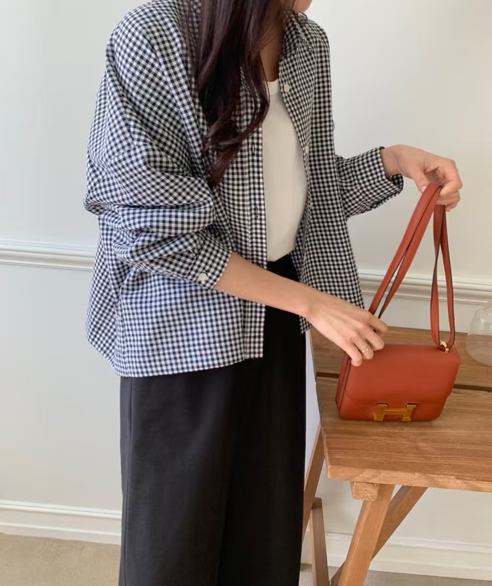 LUCKY ROOM韓國直郵㊣東大門實拍女裝新款推薦人氣襯衫蕾絲衫LUCKY ROOM襯衫/蕾絲衫圖色2
