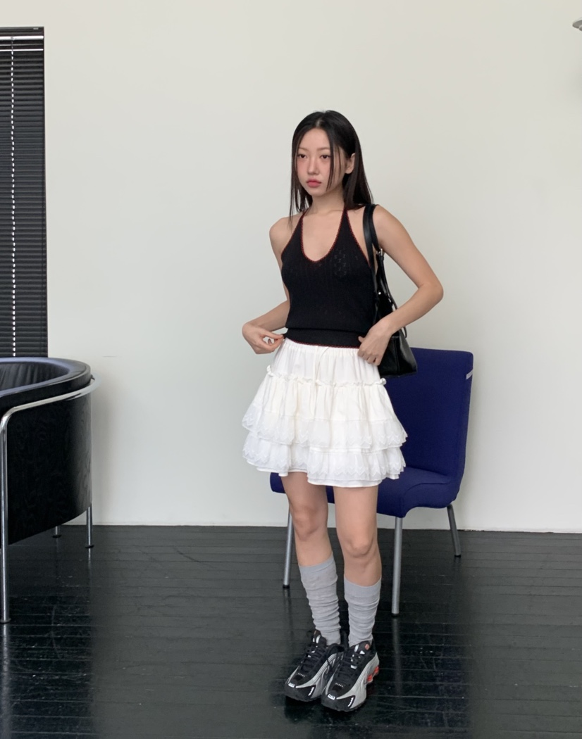 MURMUR韓國直郵㊣女裝新品人氣時尚休閑熱賣25春夏吊帶背心MURMUR吊帶/背心