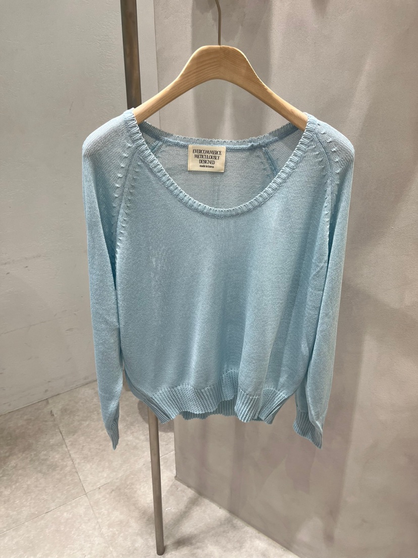 EVERCOMMERCE METICULOUSLY DESIGNED韓國㊣直郵東大門代購女裝新款時尚針織衫EVERCOMMERCE METICULOUSLY DESIGNED針織衫圖色2
