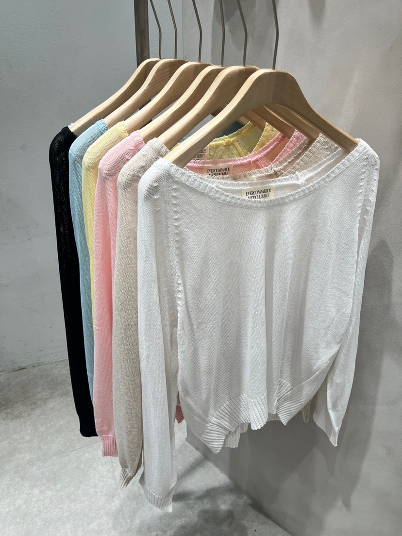 EVERCOMMERCE METICULOUSLY DESIGNED韓國㊣直郵東大門代購女裝新款時尚針織衫EVERCOMMERCE METICULOUSLY DESIGNED針織衫圖色5左五色