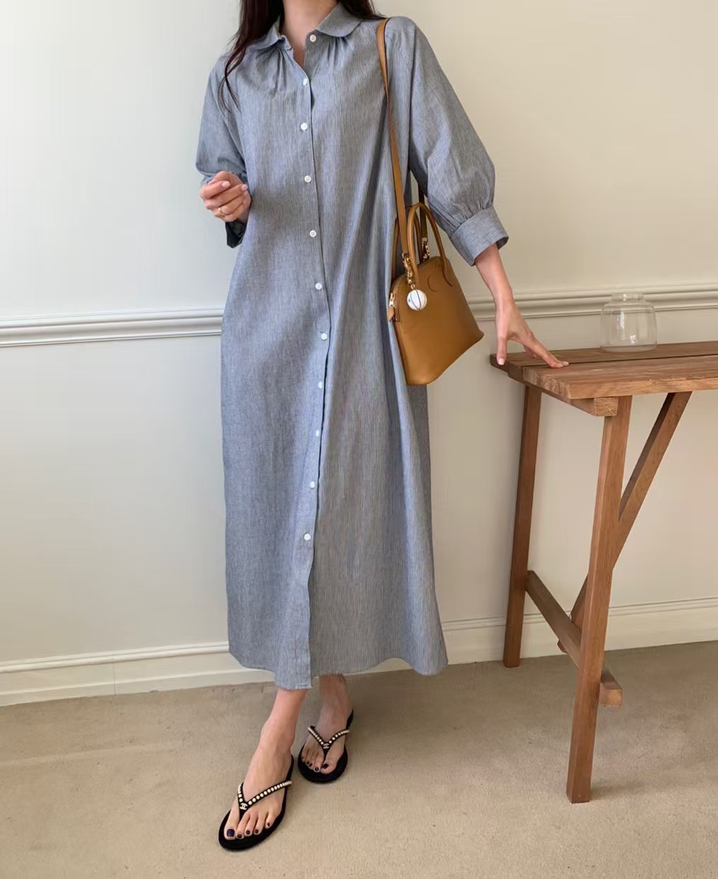 LUCKY ROOM韓國㊣直郵東大門代購女裝新品25春夏時尚連衣裙LUCKY ROOM連衣裙