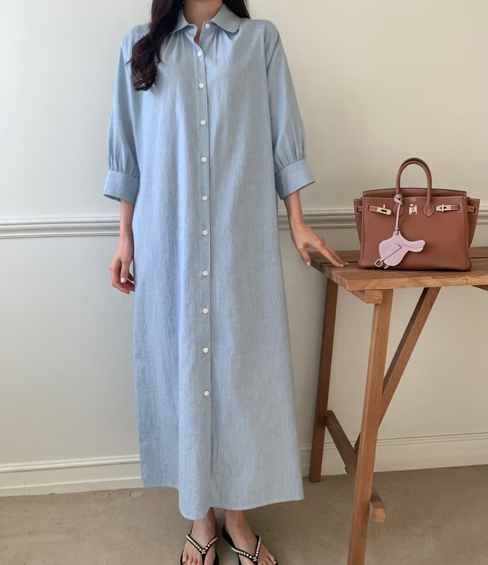 LUCKY ROOM韓國㊣直郵東大門代購女裝新品25春夏時尚連衣裙LUCKY ROOM連衣裙圖色2