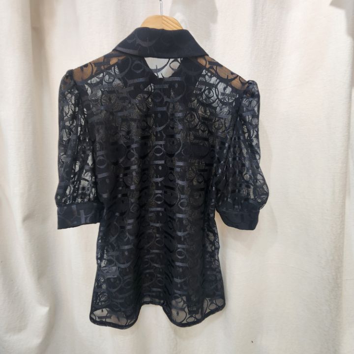 火Ⅱ-화투-T韓國直郵㊣東大門實拍女裝新品25春夏襯衫蕾絲衫火Ⅱ襯衫/蕾絲衫