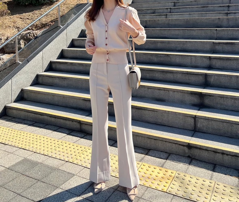 AWESOME-L韓國直郵㊣女裝新款25春夏休閑時尚熱賣針織衫開衫AWESOME-L針織衫