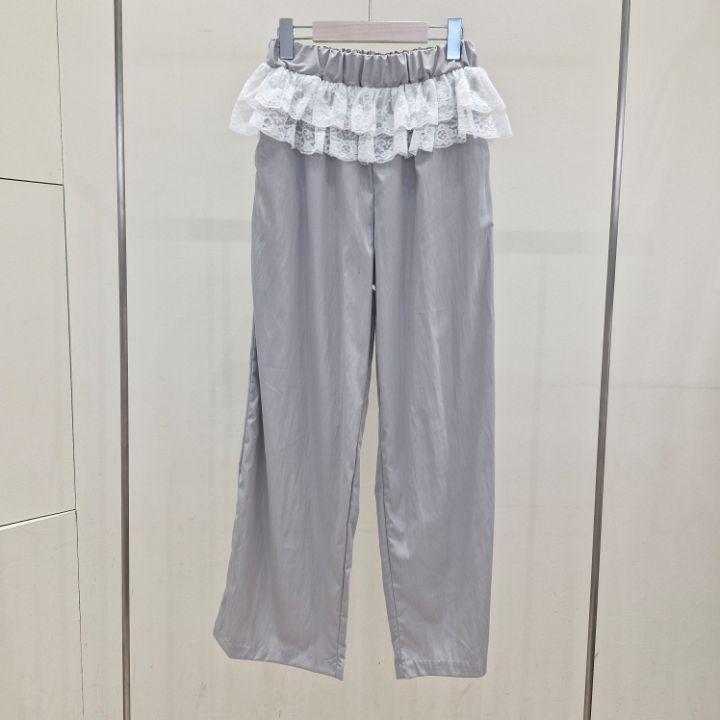 IF U-이퓨-T直郵韓國代購㊣女裝新品時尚熱賣25春夏休閑褲IF U休閑褲圖色1