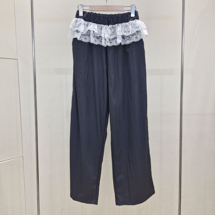 IF U-이퓨-T直郵韓國代購㊣女裝新品時尚熱賣25春夏休閑褲IF U休閑褲圖色4